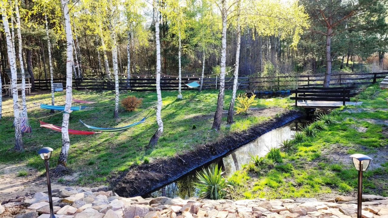Miedzierza Vip Village Las Woda Rower - Podgrzewany Basen, Balia, Sauna מראה חיצוני תמונה