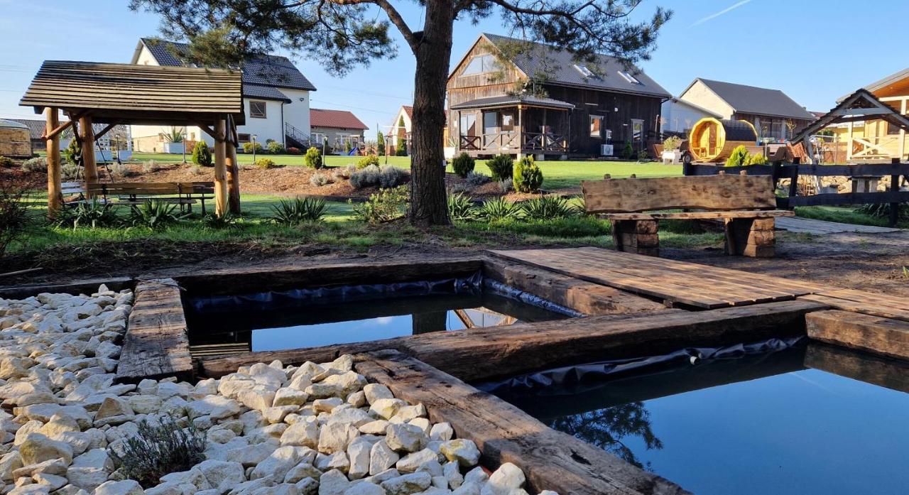 Miedzierza Vip Village Las Woda Rower - Podgrzewany Basen, Balia, Sauna מראה חיצוני תמונה