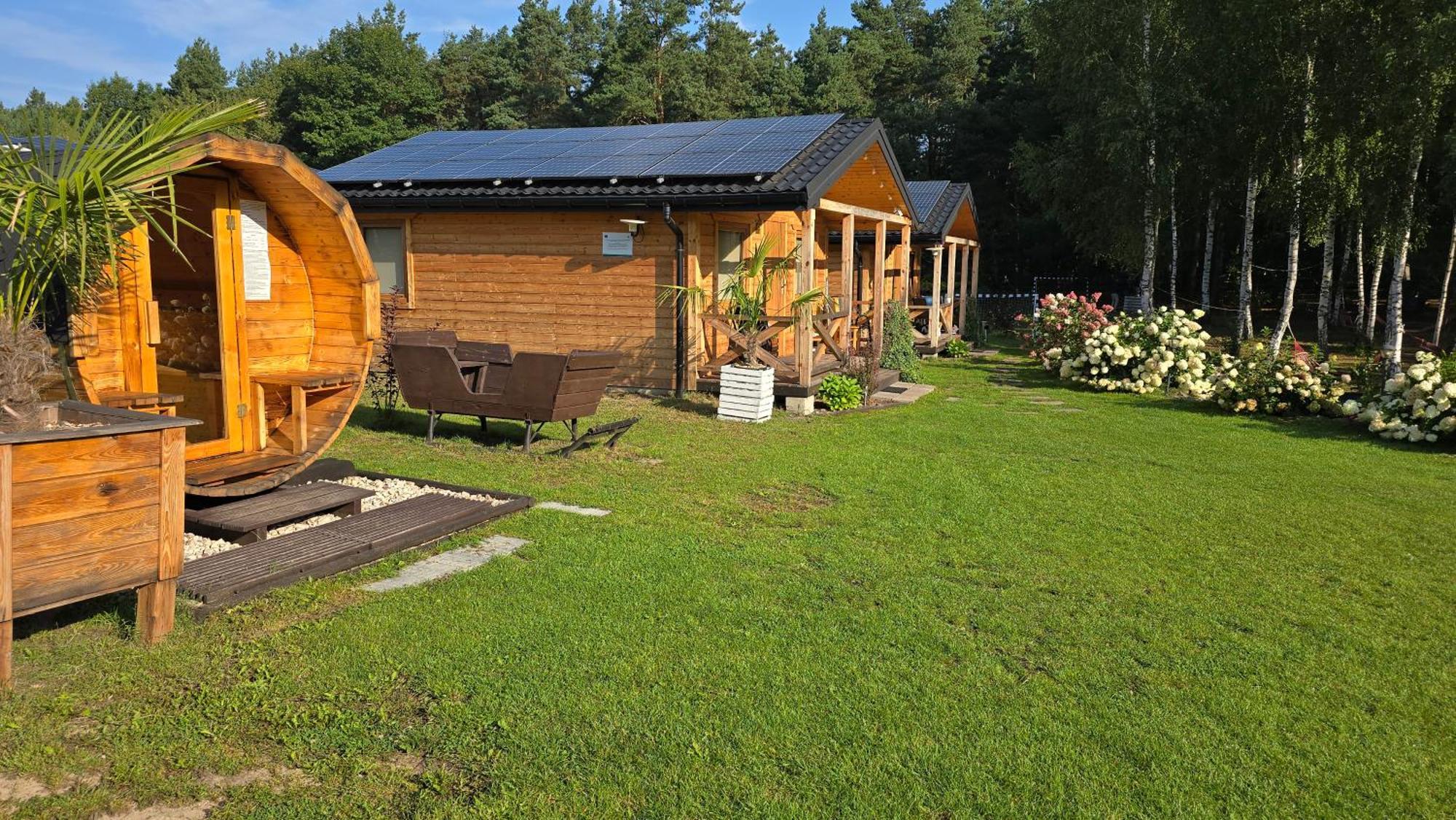 Miedzierza Vip Village Las Woda Rower - Podgrzewany Basen, Balia, Sauna מראה חיצוני תמונה
