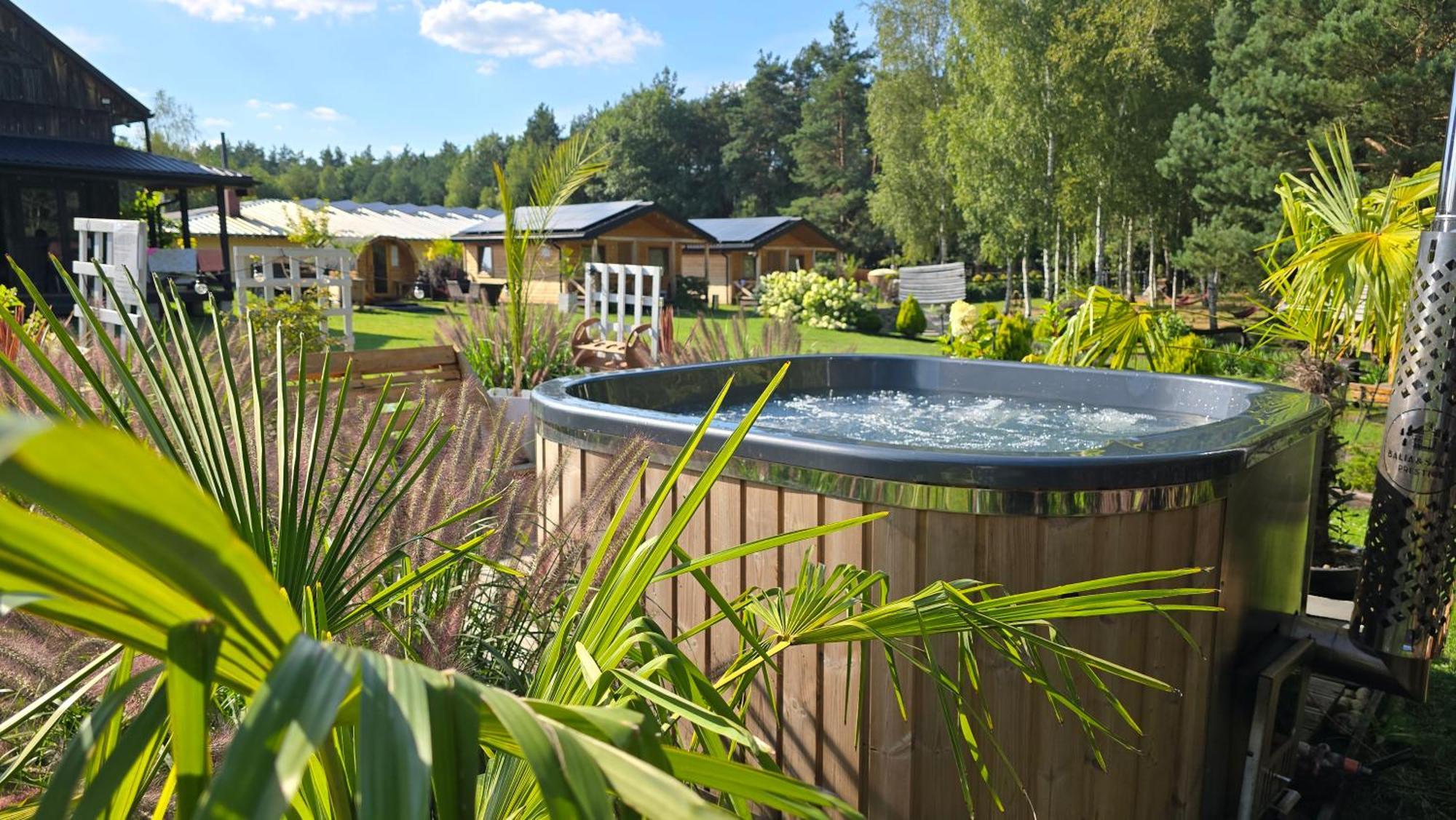 Miedzierza Vip Village Las Woda Rower - Podgrzewany Basen, Balia, Sauna מראה חיצוני תמונה