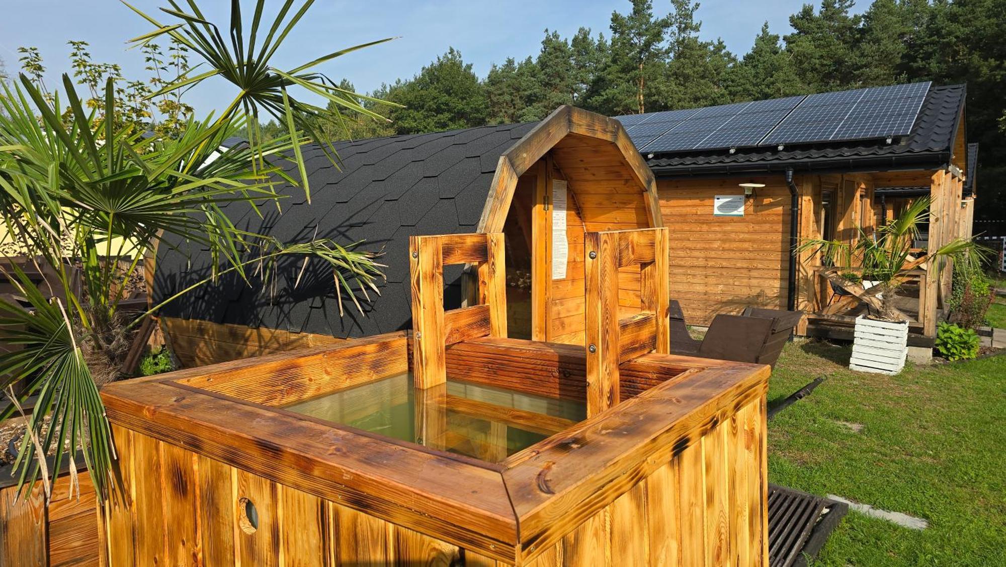 Miedzierza Vip Village Las Woda Rower - Podgrzewany Basen, Balia, Sauna מראה חיצוני תמונה